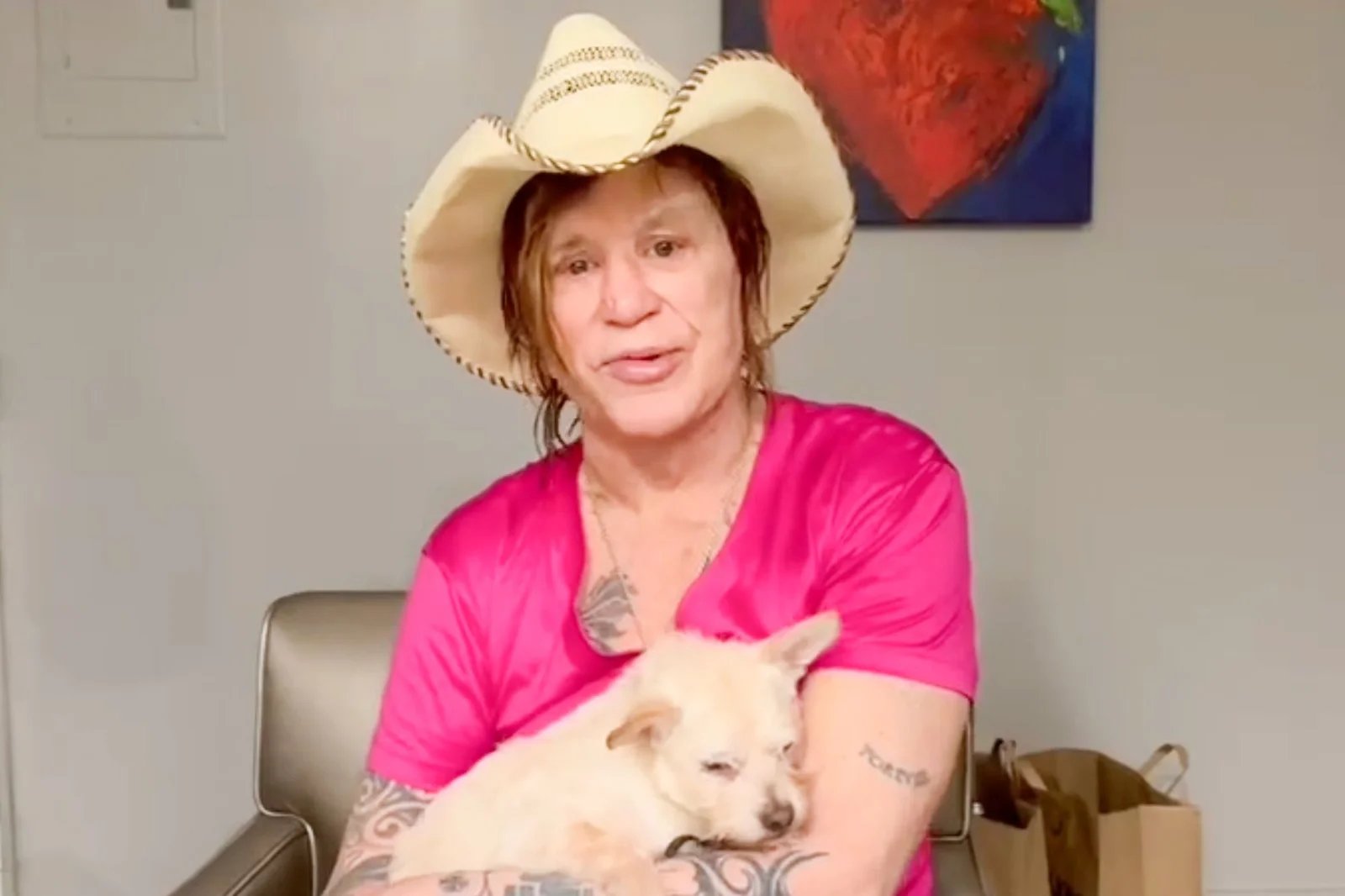 Mickey Rourke Slams GoFundMe Efforts to Prevent Eviction Says He Would Never Ask Fans For a Nickel